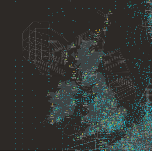 View of UK (and more) aeronautical data in a bespoke solution